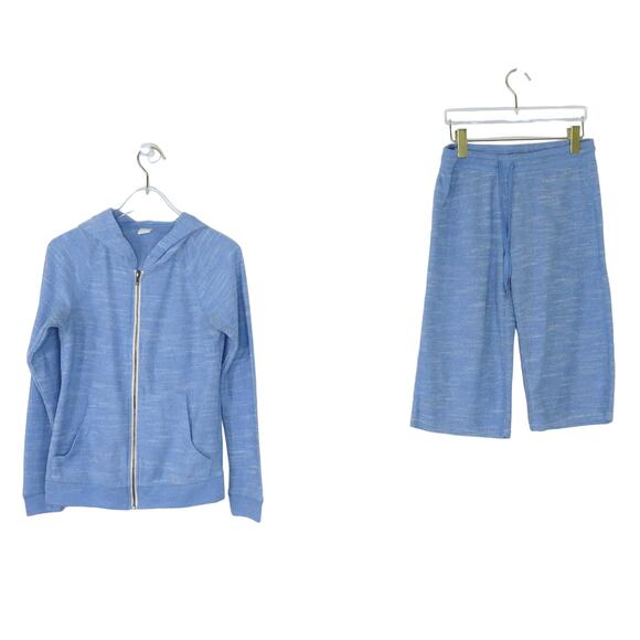 Weathervane Y2k Lounge Set Blue Two Piece Set Tracksuit Medium - Picture 3 of 4